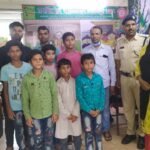 रायपुर से बिहार भाग भाग रहे 6 नाबालिग को रेसुब पेंड्रा ने बरौनी एक्सप्रेस  से  बरामद कर चाइल्ड लाइन बिलासपुर को सूपुर्द किया