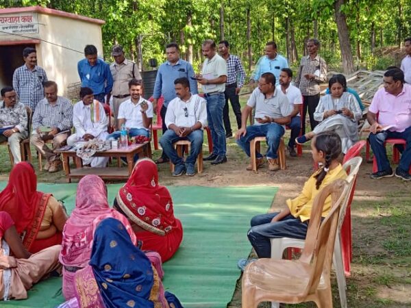 जिला सीईओ नूतन कंवर ने पाली ब्लाक के 4 ग्राम पंचायतों के गौठान ,चरागाह का किया निरीक्षण