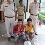 रेल्वे का एडाप्टर लोहा चोरी कर ले जाते दो चोर रेसुब डब्ल्यू आर एस के हत्थे चढ़े