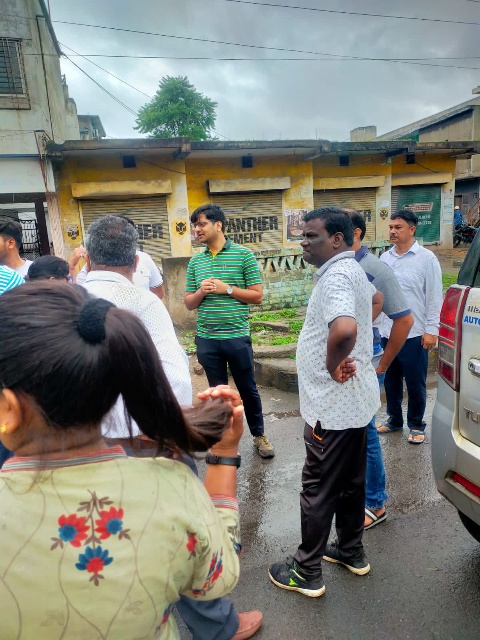 स्वच्छता निरीक्षण में प्लास्टिक उपयोग पर 55 सौ रुपए जुर्माना की कार्रवाईवार्ड क्रमांक 44 में किया गया निरीक्षण