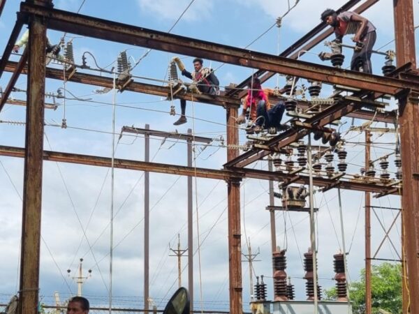 जाली (बेलतरा) 33/11 केव्ही उपकेन्द्र में डबल सप्लाई प्रारंभ