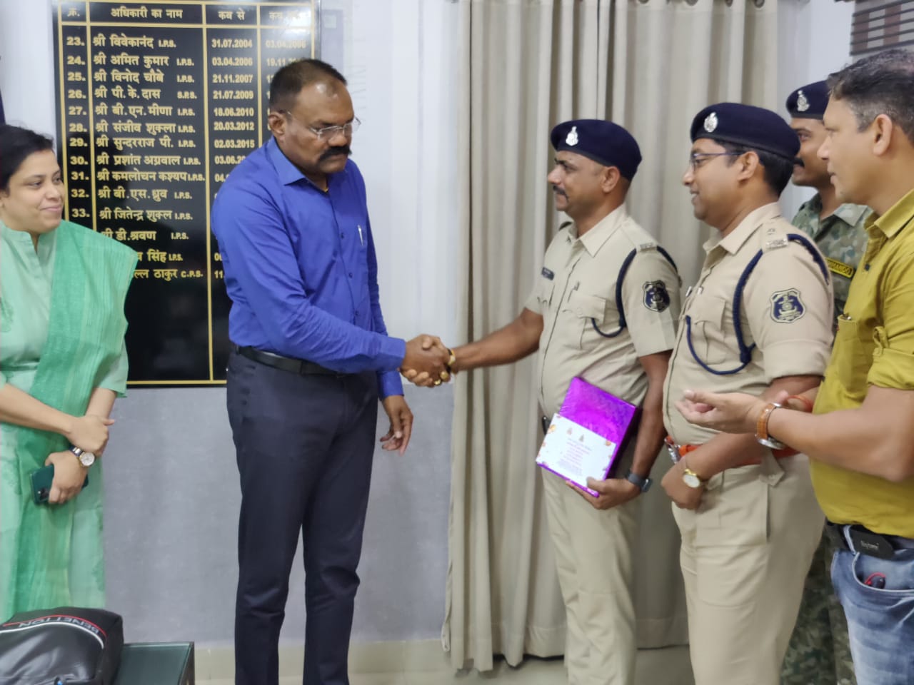 पुलिस अधीक्षक राजनांदगांव प्रफुल्ल ठाकुर की एक सराहनीय पहल