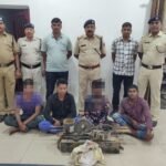 किरोड़ीमल नगर रेल्वे स्टेशन से चोरी हुआ हजारो का पॉइंट मशीन रेसुब प्रभारी रायगढ की सक्रियता से चोरों के साथ कबाड़ी भी चढ़ा हत्थे