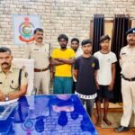 बाइक चोरी, मोबाइल तथा नकदी लूट और सेट्रिंग प्लेट चोरी के मामलों में 4 आरोपी गिरफ्तार…..