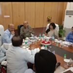 रेलवे बोर्ड सीईओ त्रिपाठी महानदी कोलफील्ड्स के सरडेगा माइंस के अधिकारियों की बैठक ली