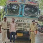 ऑक्शन ड्यूटी डिलवरी के दौरान ट्रक चालक ने चैनल और कटिंग प्लेट की चोरी की रेसुब रायपुर ने माल बरामद कर कार्यवाही की