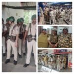 रेल रोकने पहुंचे कांग्रेसियों को आरपीएफ बल के जवानों ने जबरदस्ती ट्रैक से उठाया स्थिति भांप कांग्रेसी भाग खड़े हुए