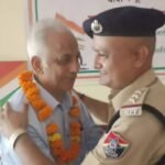 स्वतंत्रता संग्राम सेनानियों के परिजनों का रेल सुरक्षा बल शहडोल ने आजादी की 75 वीं वर्षगांठ में  किया सम्मान