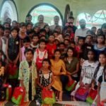 चक्रधर बाल सदन की 88 बहनों का भाई बने टीआई मनीष नागर