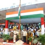 एनटीपीसी सीपत में 76 वां स्वतन्त्रता दिवस पर महाप्रबंधक प्रजापति ने ध्वजारोहण किया