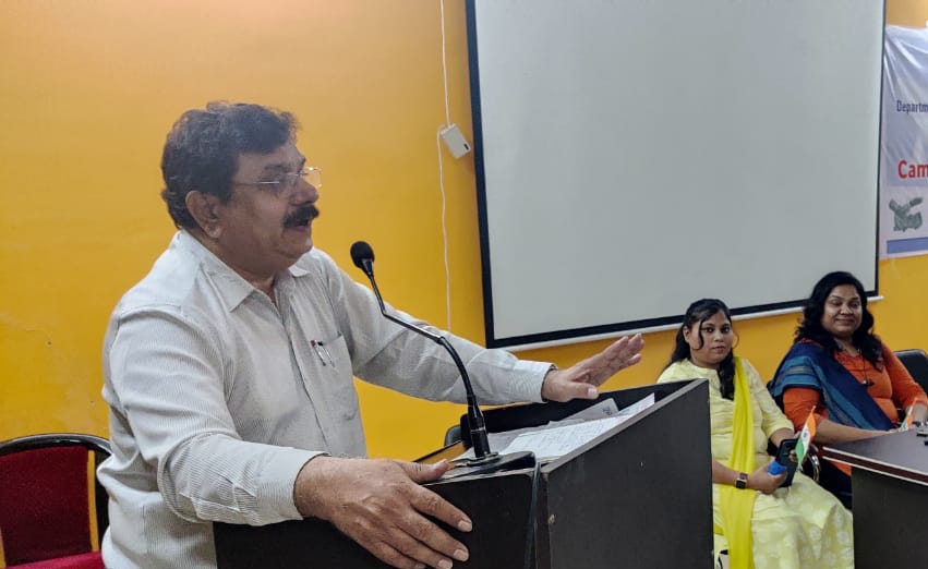 विद्यार्थियों को राष्ट्र निर्माण के उद्देश्यों में सक्रिय भागीदारी दे = डा. शाहिद अली (कुशाभाऊ ठाकरे पत्रकारिता वि. वि.)