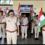आरपीएफ/जीआरपी  अनुपपुर के संयुक्त तत्वाधान में पोस्ट निरीक्षक यादव के नेतृत्व में स्टेशन परिसर में तिरंगा रैली निकाली