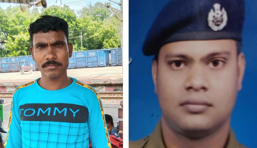 भाटापारा स्टेशन में रेसुब के जवान ने जनशताब्दी एक्सप्रेस में उतरते समय रायगढ के यात्री की बचाई जान