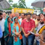 सात सूत्रीय मांगों को लेकर छाल भाजपा ने किया खेदा पाली चौक में चक्का जाम