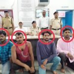 लटिया-अकलतरा सेक्शन में रेल्वे सिंग्नल केबल चोरी में चार लोग रेसुब के हत्थे चढ़े