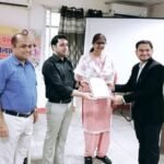 एनएसएस “C” प्रमाण पत्र से नवाजे गए आयुष ताम्रकार