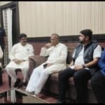 गृह एवं लोक निर्माण मंत्री ताम्रध्वज साहू बिलासपुर पहुंचे, कांग्रेसजनों से की भेंट मुलाकात