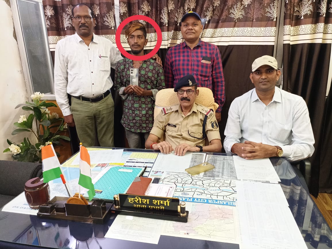 हजारों के मोबाइल के साथ एक चोर रेसुब अपराध गुप्तचर शाखा के हत्थे चढ़ा