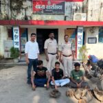 गोदाम से चोरी ट्रेलर वाहन के क्राउन के साथ 3 आरोपी गिरफ्तार….