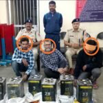 रेसुब की टीम ने रेलवे स्टेशन शहडोल से बैटरी चोरी के आरोप में रेलवे कर्मचारी सहित तीन को गिरफ्तार किया