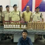 आरपीएफ उसलापुर ने रीवा बिलासपुर ट्रेन से दूसरे प्रदेश से लाई जा रही शराब के साथ कोच अटेंडर को धर दबोचा