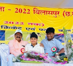 अयानवीर के नाबाद शतक से बिलासपुर संभाग ने बस्तर संभाग को 142 रनों से हराया