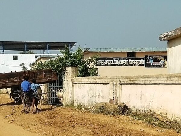 शिक्षकों के मनमानी की पराकाष्ठा, पढ़ाई छोड़ बच्चों को लकड़ी ढोने भेज दिया जंगल