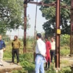 33/11 केव्ही उपकेन्द्र दीपका के निरीक्षण में पहुंचे ईडी<br>ग्रामीण क्षेत्रों के विद्युत व्यवस्था की ली जानकारी