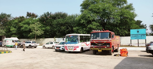 बाढ़ में फंसे लोगों के बचाव की तैयारी परखने अरपा नदी में किया गया मॉक ड्रिल