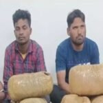 रायपुर रेलवे स्टेशन में 50 किलो गांजा के साथ 2 तस्कर घरे गए