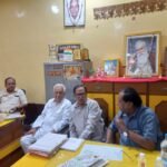 सिंधु सेवा समिति के अध्यक्ष शत्रुघ्न,सचिव हरिकिशन,कोषाध्यक्ष मुरली बने