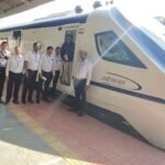 वंदे भारत ट्रेन का सुचारू ढंग से परिचालन को लेकर बिलासपुर के 15 टी टी स्टॉफ का प्रशिक्षण