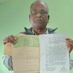 बिना रजिस्ट्री के जमीन चढ़ गई किसी अन्य के नाम पर<br>राजस्व विभाग का कारनामा,(2013 तक रिकार्ड में दर्ज 2018 में बिना रजिस्ट्री और किसी के नाम पर)