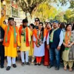 कुदुदंड : चुनाव प्रचार के आखिरी दिन भाजपा के अध्यक्ष  कुमावत,पूर्व महापौर किशोर राय   चुनावी रैली दिखाई में  ताकत ,श्रद्धा जैन ने किया जीत का दावा