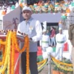 एनटीपीसी लारा में हर्षोलास से मनाया गया 74 वां गणतन्त्र दिवस, कार्यकारी निदेशक  दिवाकर कौशिक द्वारा ध्वजा रोहण कर परेड की सलामी ली