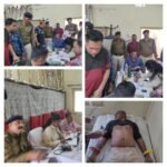 रेसुब ने पोस्ट में लगाया हेल्थ केम्प रेसुब अनूपपुर प्रभारी की सक्रियता से पोस्ट के 41 जवानों का हुआ हेल्थ चेकअप