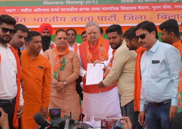 बिलासपुर विधानसभा के 1122 युवा हुए भाजपा में शामिल