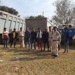 अवैध खनिज परिवहन पर पुलिस व खनिज विभाग की ताबड़तोड़ कार्यवाही, 28 गाडिय़ां जब्त