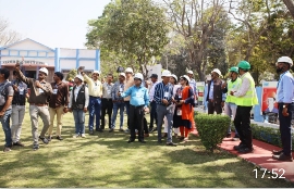 एनटीपीसी मुख्य महाप्रबंधक ने कहा भारत के विकास को शक्ति प्रदान कर रहा है एनटीपीसी कोरबा