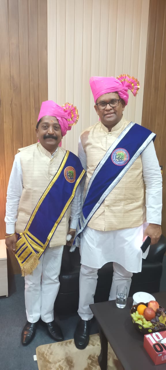 अटल बिहारी बाजपेयी विश्वविद्यालय के कार्यक्रम में फिजी काउंटी गणराज्य के उच्चायुक्त कमलेश साशिमी प्रकाश से  डॉ अरुण शिवम पटनायक की हुई मुलाकात