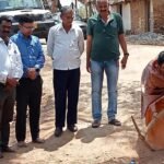 एनटीपीसी सीपत द्वारा नैगम सामाजिक दायित्व के तहत प्रभावित ग्रामों में सीसी रोड एवं डब्ल्यूबीएम रोड का भूमिपूजन