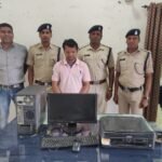 आरपीएफ रायगढ़ की दबिश देकर ई टिकट अवैध कारोबार कर रहे 13नग टिकट के साथ किया गिरफ्तार