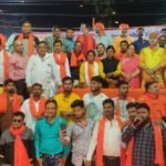 टीम त्रिलोक श्रीवास, धर्म जागृति मंच एवं सर्व सेन समाज के संयुक्त तत्वाधान में परशुराम शोभायात्रा का ऐतिहासिक स्वागत किया