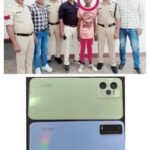 ऑपरेशन “यात्री सुरक्षा” के तहत, मंडल टास्क टीम, रेसुब रायपुर व जीआरपी के संयुक्त कार्यवाही में 1 शातिर चोर को 2 नग मोबाइल फोन (कीमती 27000/ . के साथ गिरफ्तार