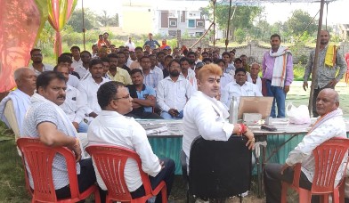 बेलतरा आगमन पर मुख्यमंत्री  ऐतिहासिक स्वागत करने में जुटे है त्रिलोक चंद्र श्रीवास