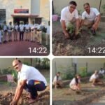विश्व पर्यावरण दिवस पर पर्यावरण की रक्षा करने रेल सुरक्षा बल नैनपुर ने किया वृक्षाराेपण