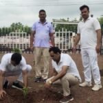 भाटापारा तिल्दा में रेल सुरक्षा बल ने पोध रोपण कर मनाया विश्व पर्यावरण दिवस