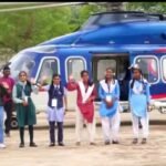 *टॉपर्स की जॉय राइड*रायगढ़ की 6 टॉपर बेटियों ने हेलीकॉप्टर में भरी सफलता की उड़ान*