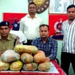 आरपीएफ टास्क टीम 1तथा आरपीएफ पोस्ट बिलासपुर ने चेकिंग में लावारिस बैग से किया 7 किलो 750 ग्राम गांजा बरामद