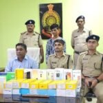 मारूति माेबाईल दुकान में चाेरी करने वाला आराेपी सकरी पुलिस के गिरफ्त में